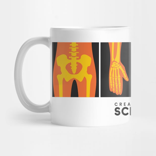 Medicine: Orange X-Ray Mug by Creative Science